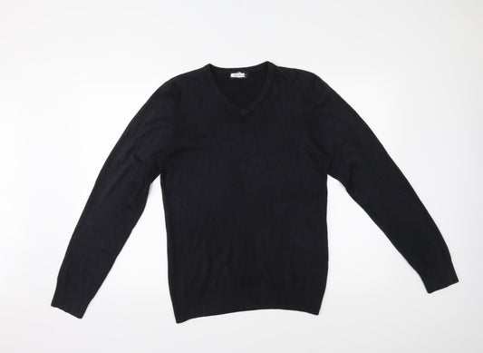 Blue Harbour Mens Grey Pullover Jumper Size S