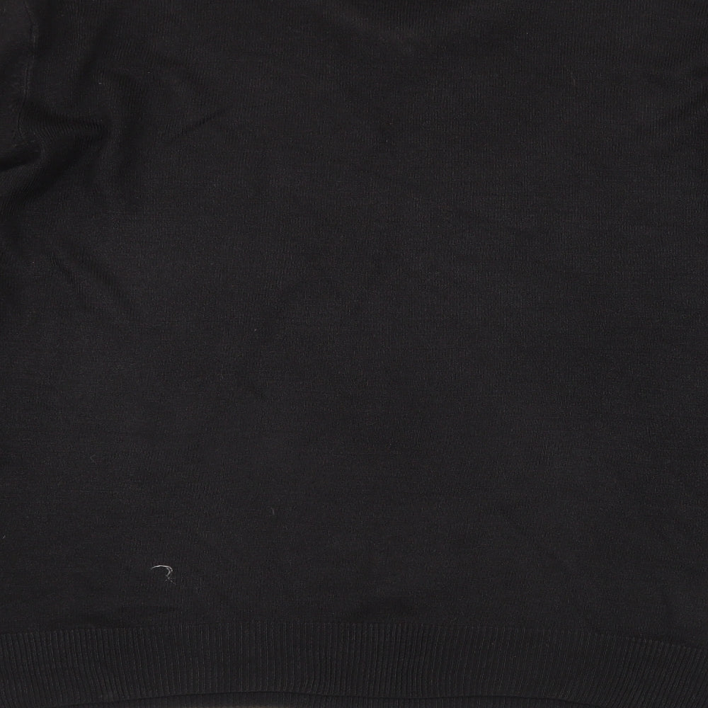 Cedar Wood State Mens Black Pullover Jumper Size L