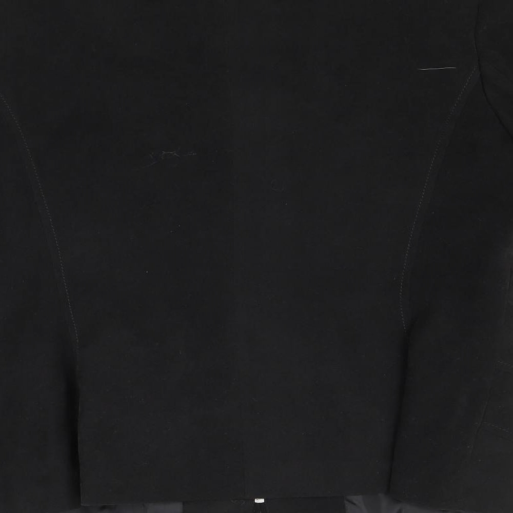BM Womens Black Jacket Coat Size 14