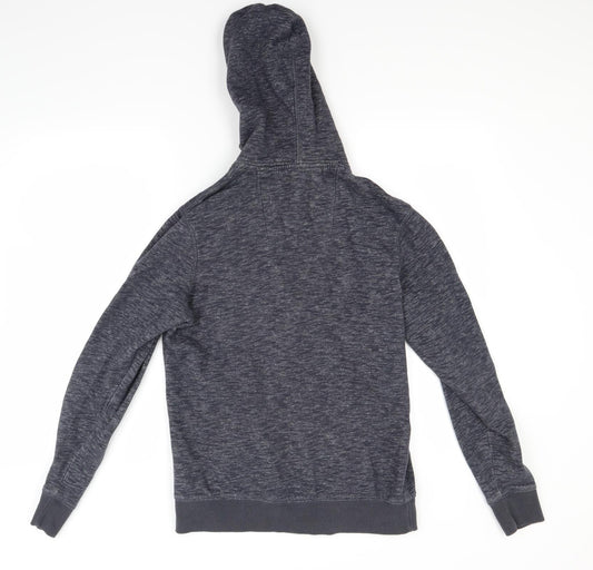 TU Mens Blue Full Zip Hoodie Size S