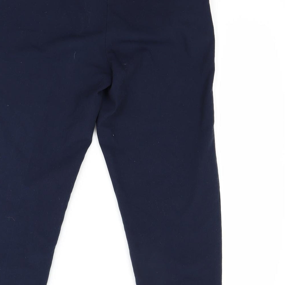 top shop Womens Blue Trousers Size 10 L28 in
