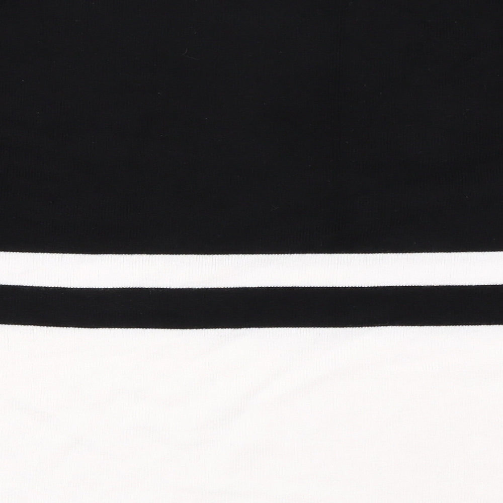 Papaya Womens Black Pullover Jumper Size M