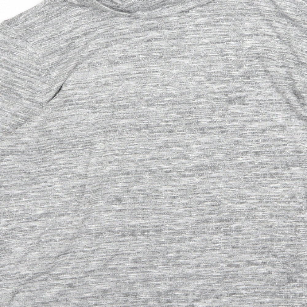 Alexara Womens Grey Knit Pullover Jumper Size 16