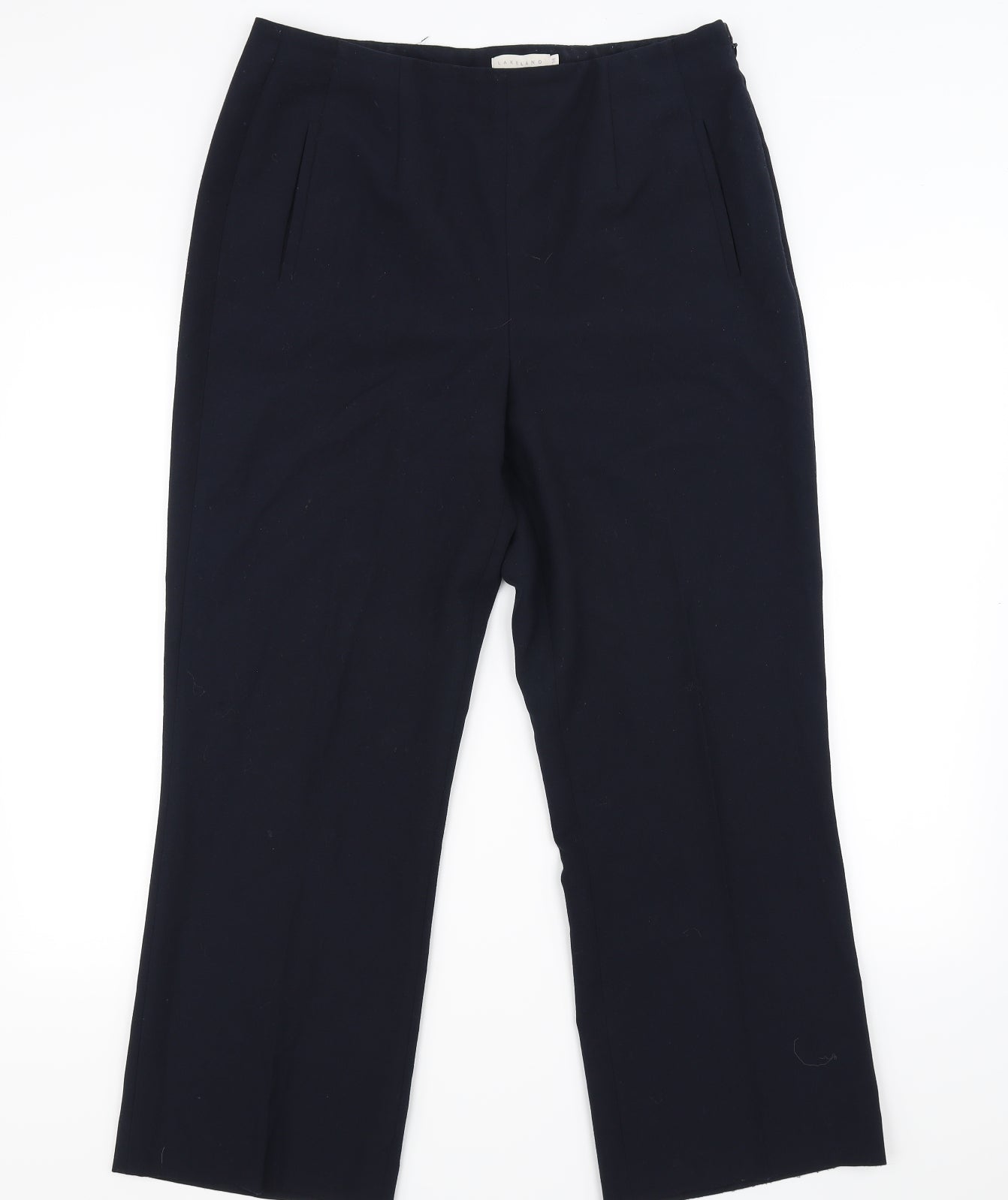Lakeland Womens Blue Trousers Size 14 L27 in