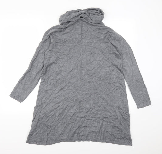 Vouley Vous Womens Grey Jumper Dress Size M