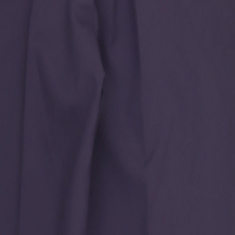 Preworn Womens Purple Trousers Size 14 L29 in