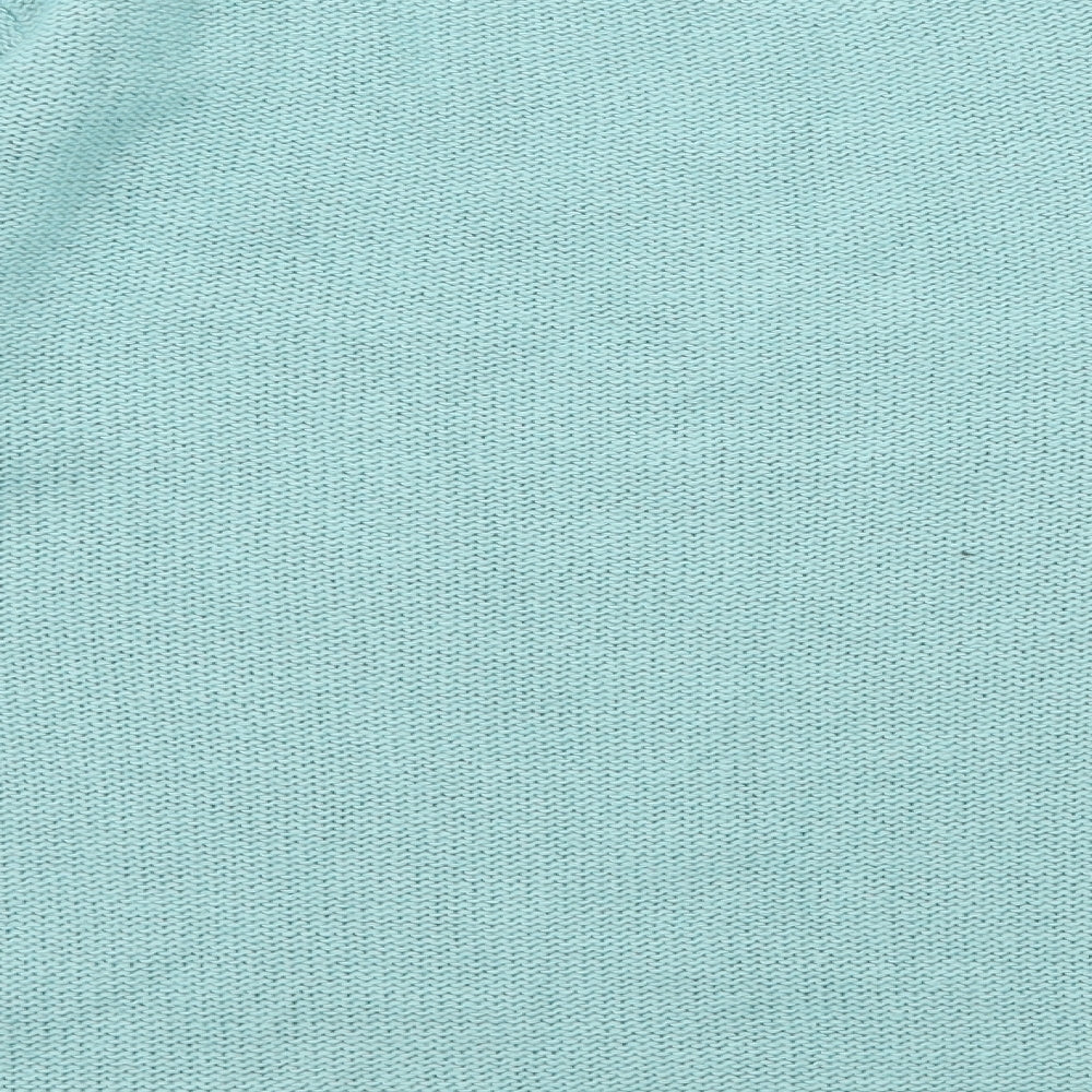 Afibel Womens Blue Knit Pullover Jumper Size 14