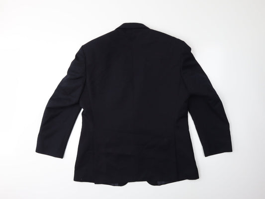 Preworn Mens Blue Jacket Suit Jacket Size 40