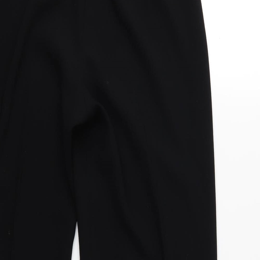Gold Womens Black Trousers Size 30 in L27 in