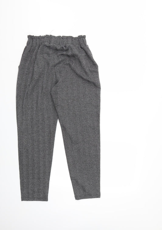 Ambiance Womens Grey Trousers Size M L25 in