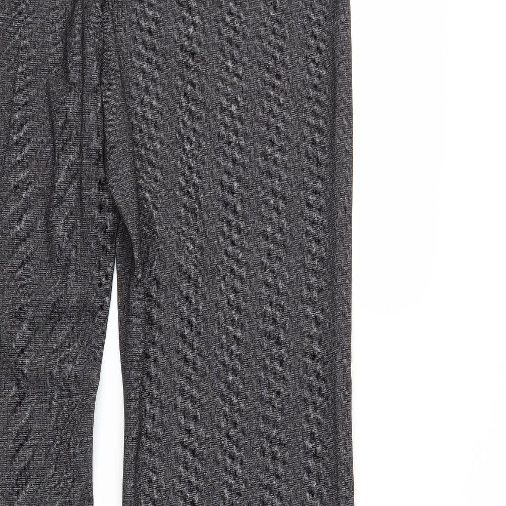 Brand and care label for NEXT women’s black trousers, size UK 40, in, 30-inch leg