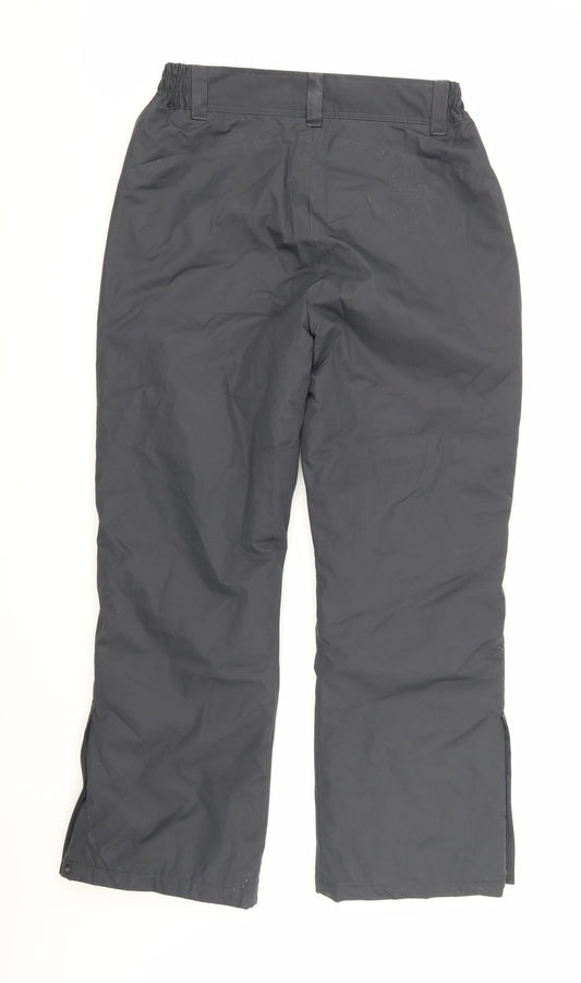 Parallel Womens Grey Trousers Size 14 L31 in