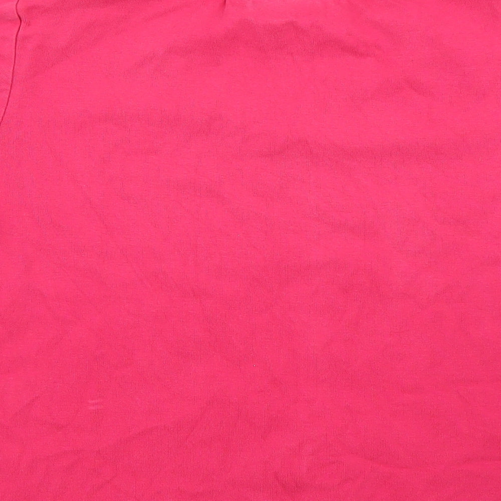 Cc Womens Pink Basic T-Shirt Size M