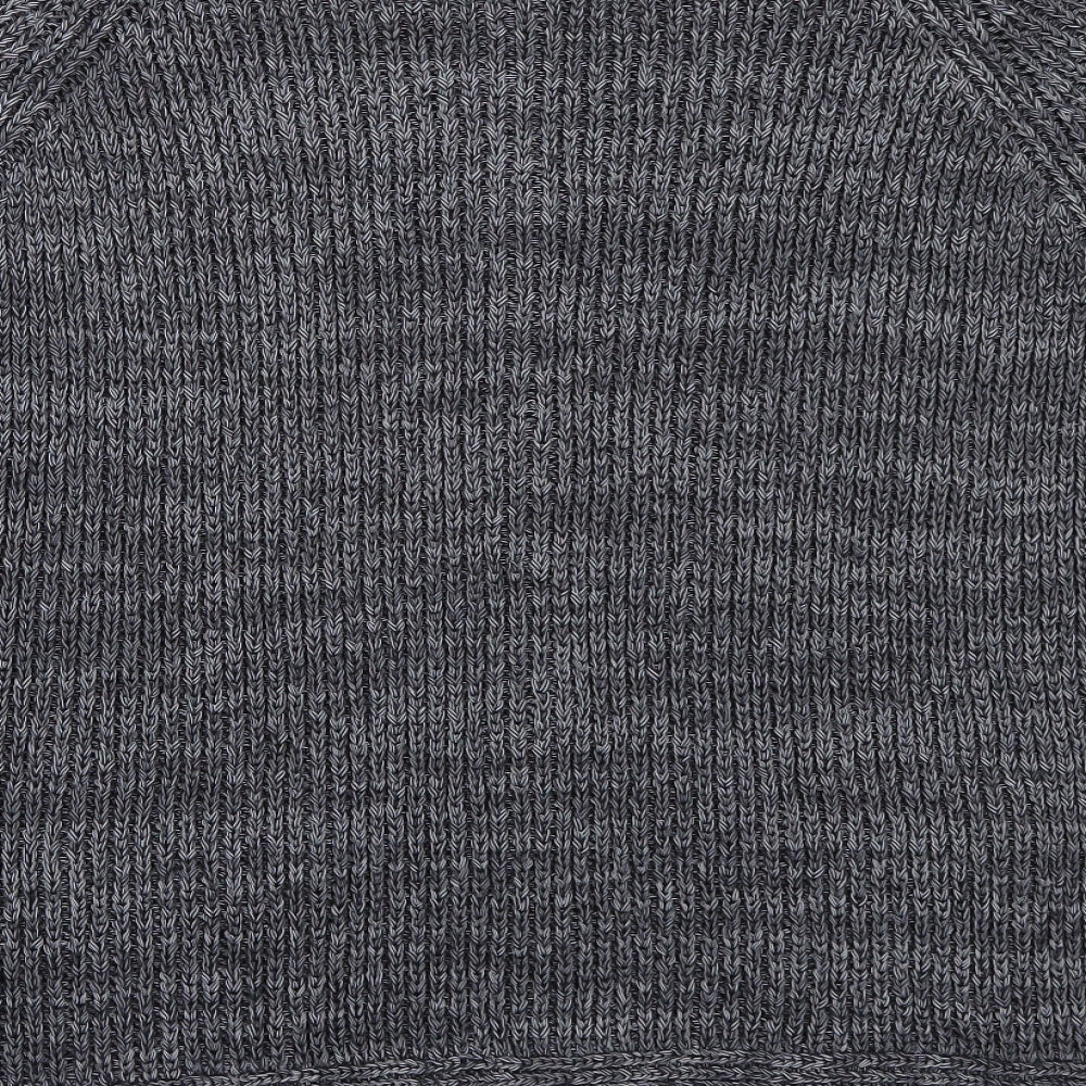 Brand and care label for Country Casuals women’s blue cardigan jumper, size XL
