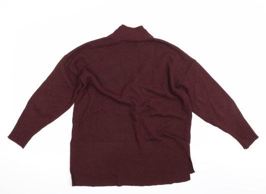 Oasis Womens Purple Pullover Jumper Size 10