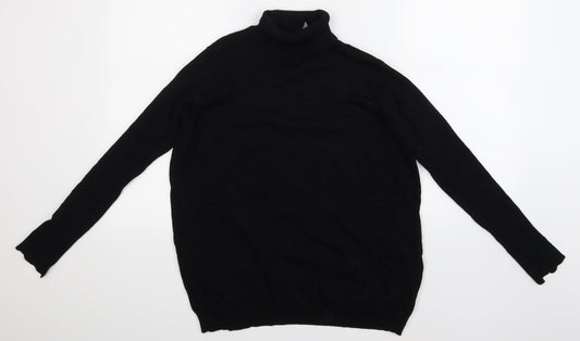 capsule Womens Black Pullover Jumper Size 10