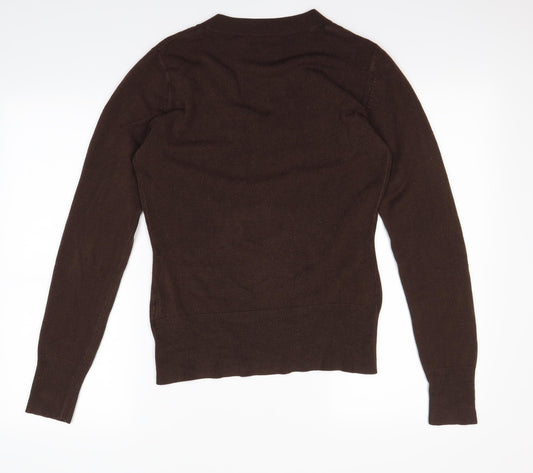 Next Womens Brown Pullover Sweatshirt Size 12