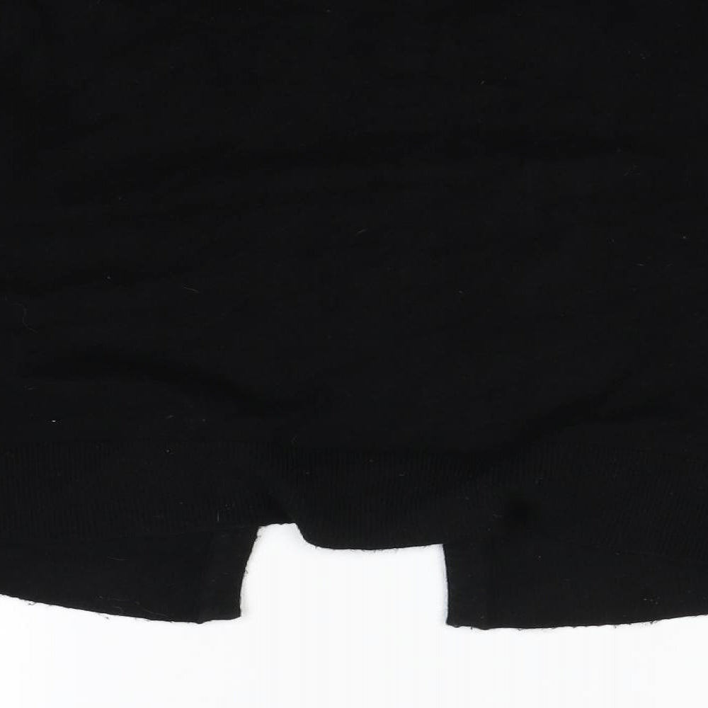 David emanual Womens Black Cardigan Jumper Size XS