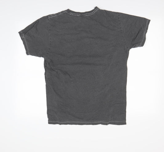 Alternative Mens Grey T-Shirt Size L