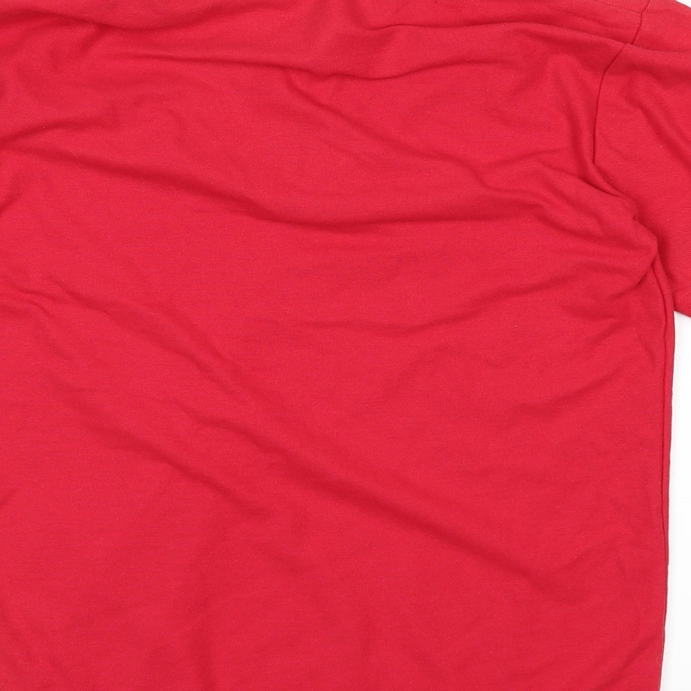 woodbank Boys Red Basic Polo Size 13 Years