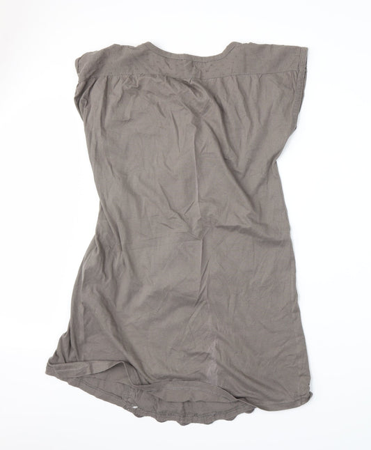 b.young Womens Grey A-Line Size L