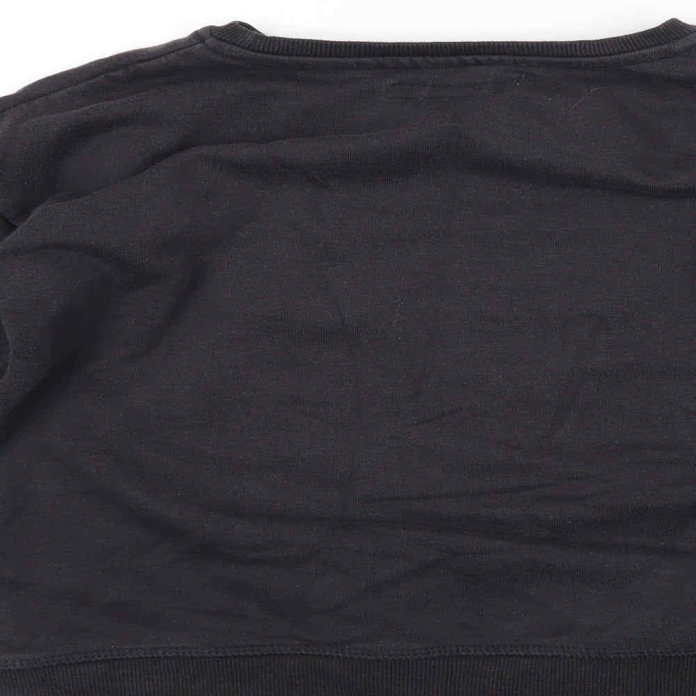 Primark Girls Grey Pullover Sweatshirt Size 9-10 Years - slogan