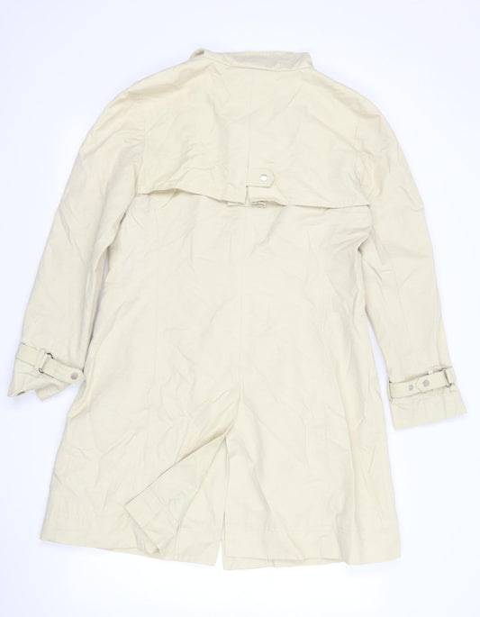 jonh lewis Womens Beige Overcoat Coat Size 12