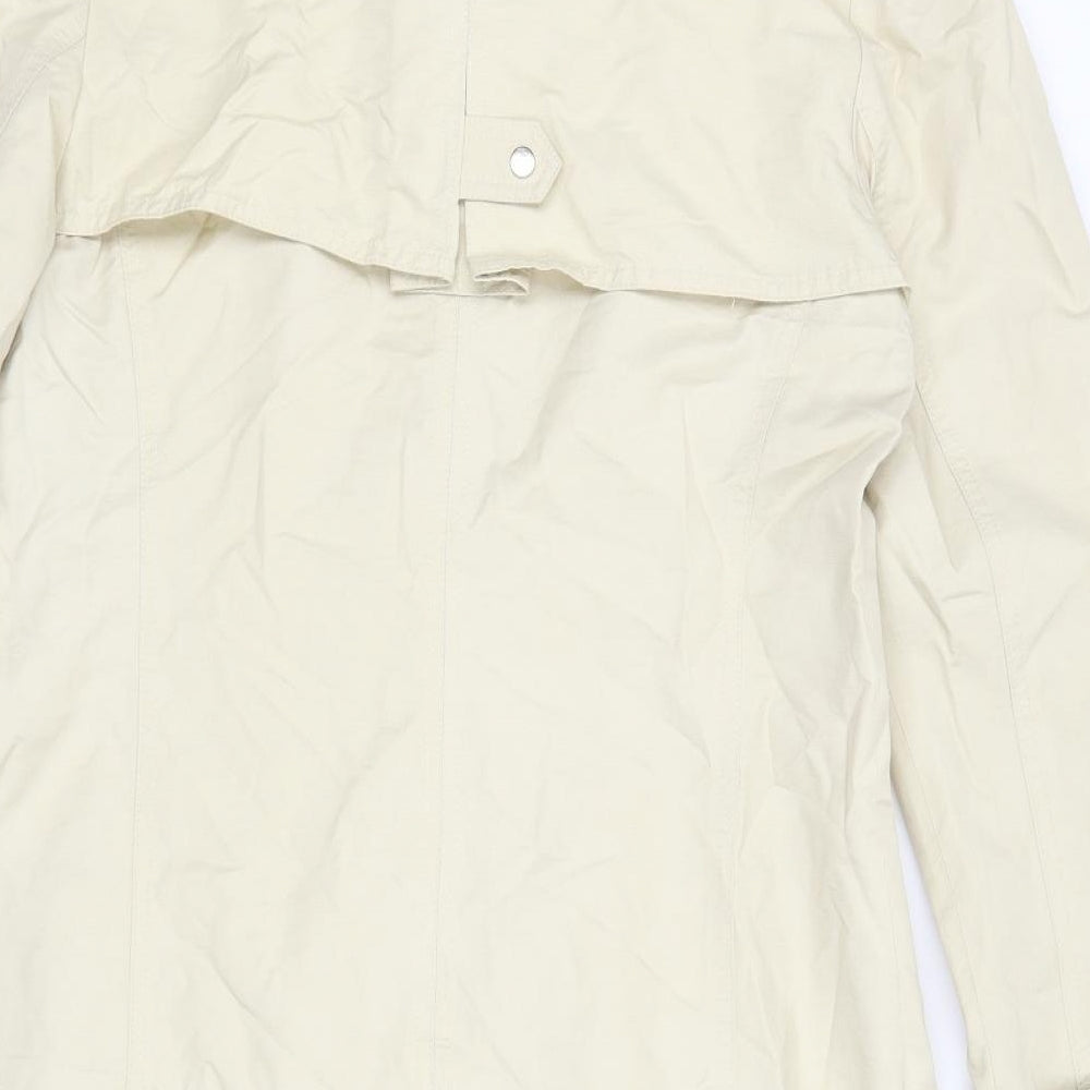 jonh lewis Womens Beige Overcoat Coat Size 12