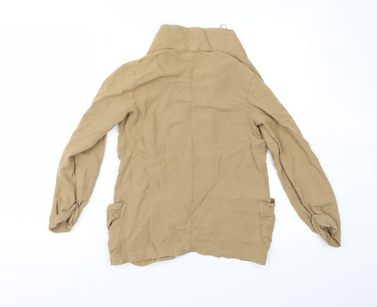 New Look Womens Beige Jacket Size 8