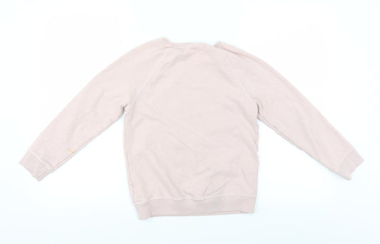 NEXT Girls Pink Pullover Sweatshirt Size 10 Years
