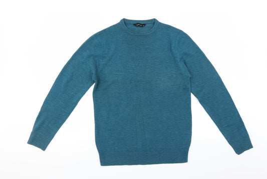 Cedar Wood State Mens Blue Pullover Jumper Size S