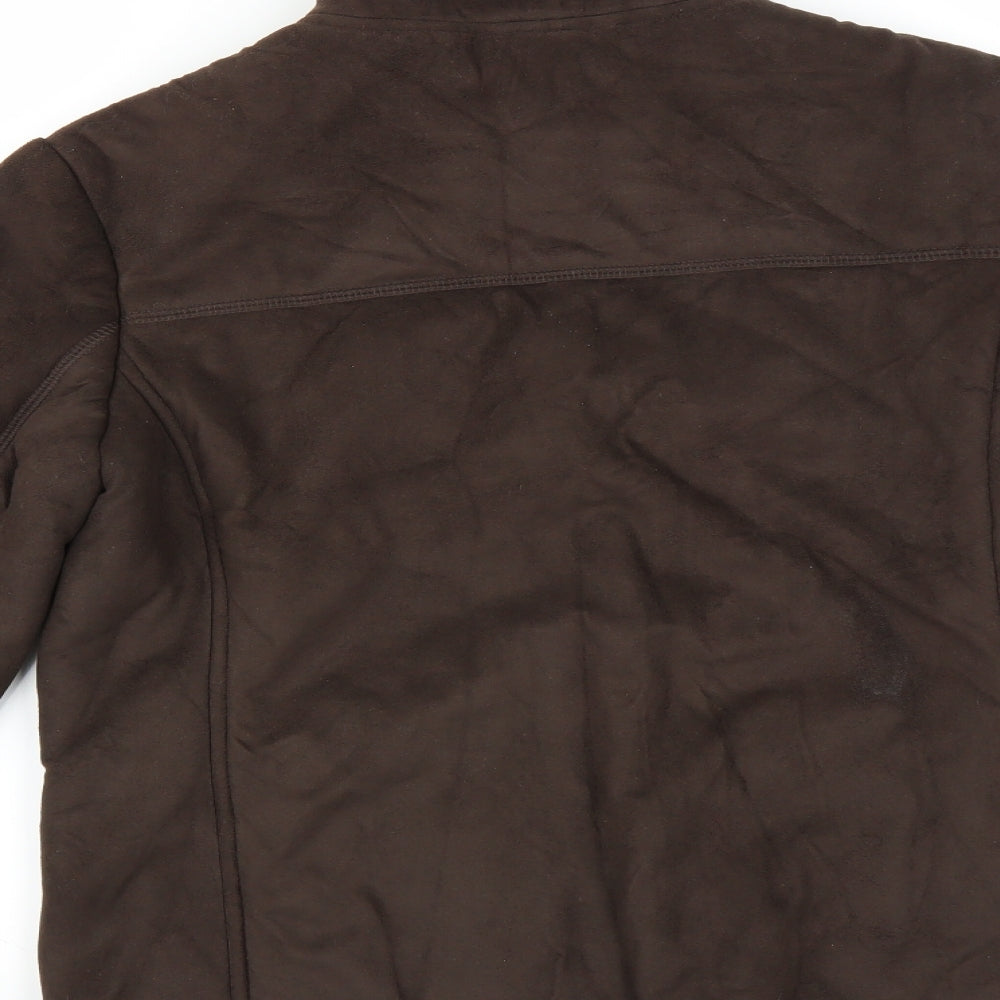 editions Womens Brown Jacket Size 10