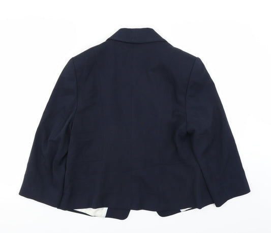 Marks and Spencer Womens Blue Jacket Suit Jacket Size 14