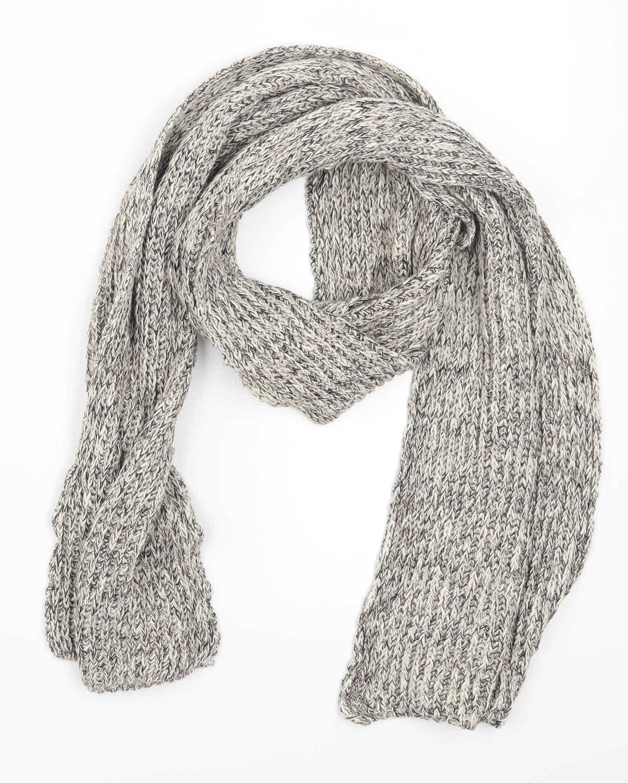 New Look Mens Beige Rectangle Scarf Scarf One Size