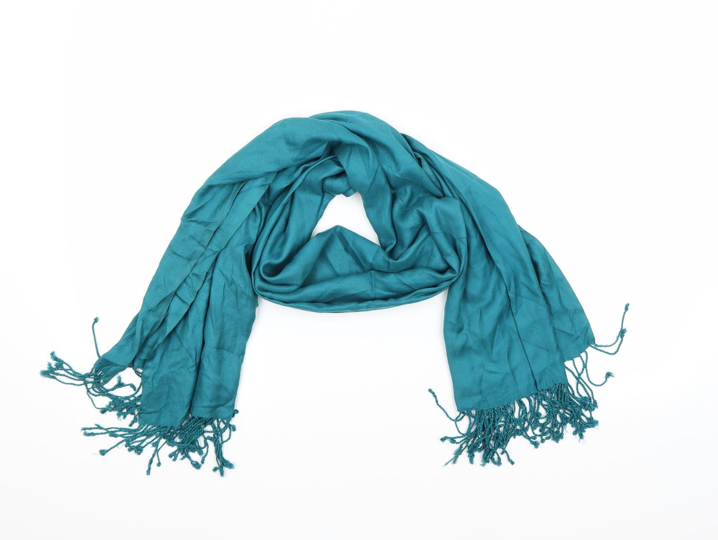Preworn Womens Green Scarf