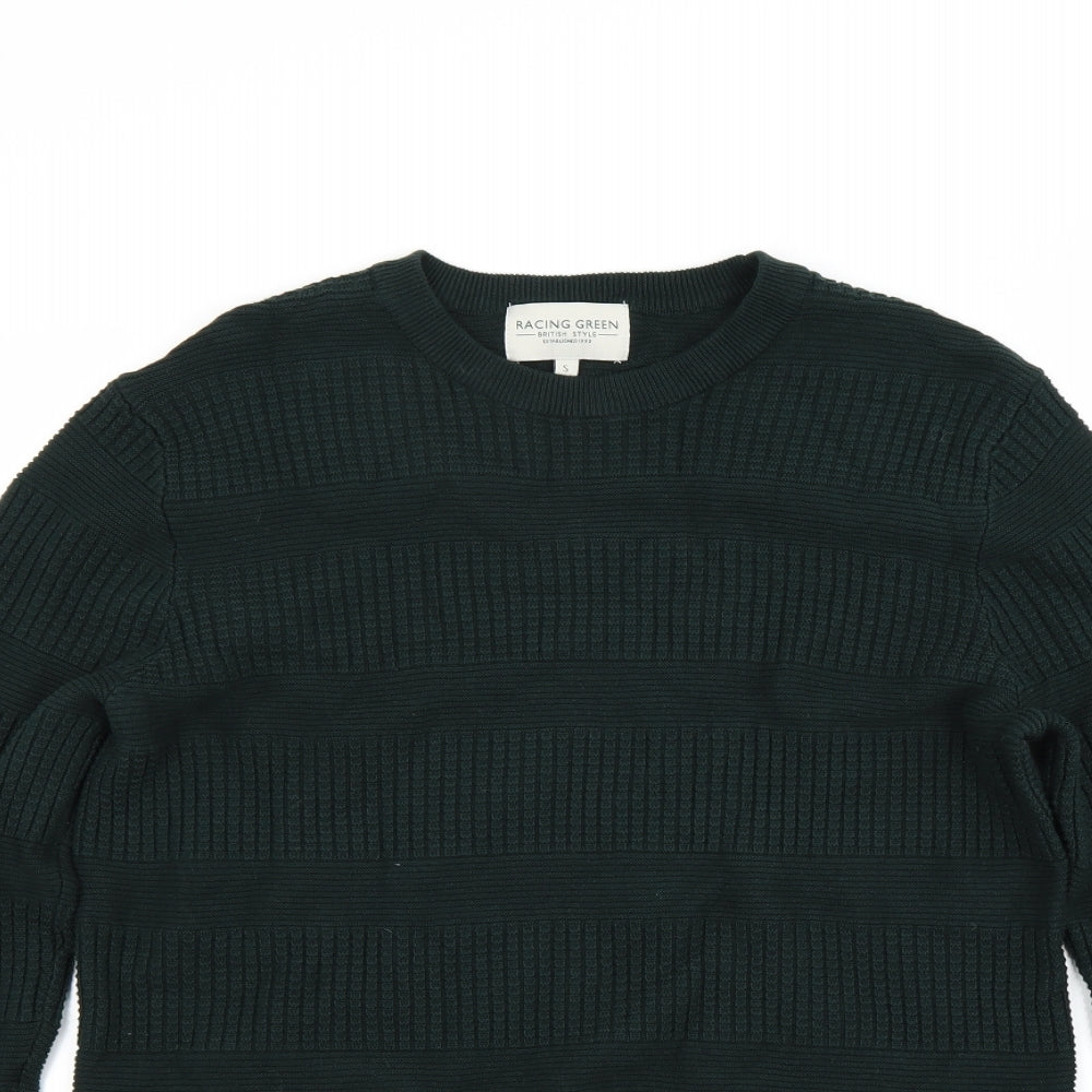 Racing Green Womens Green Pullover Jumper Size S