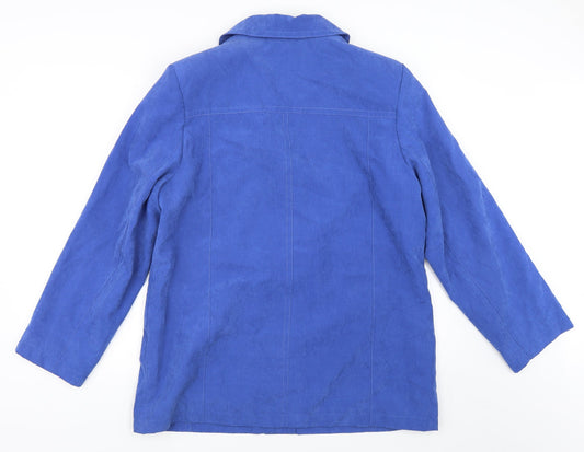 EWM Womens Blue Jacket Size 14