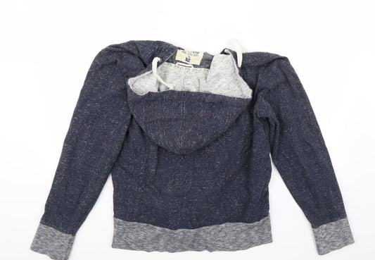 Police Womens Blue Full Zip Hoodie