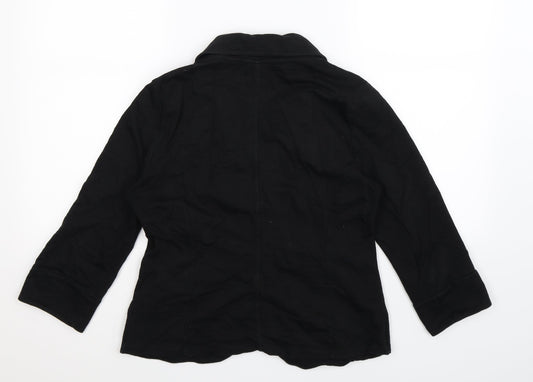 George Womens Black Jacket Blazer Size 10