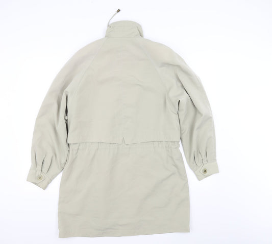 Silkana Womens Beige Jacket Size 8