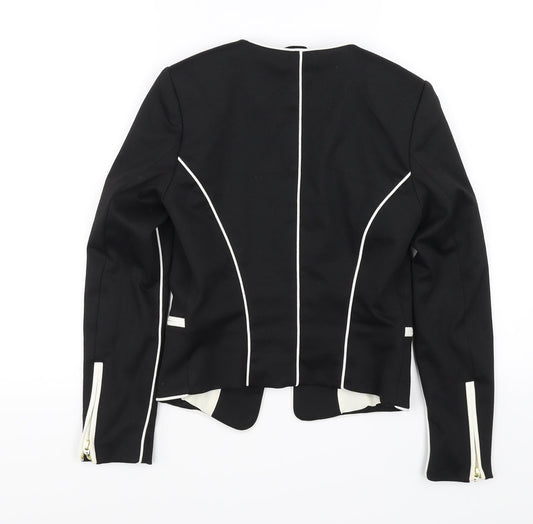 H&M Womens Black Jacket Size 6