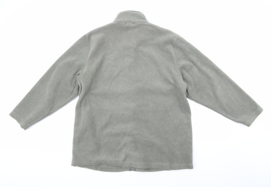 Bonmarché Womens Green Fleece Jacket Size L