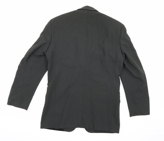 Ciro Citterio Mens Grey Rayon Jacket Suit Jacket Size 36