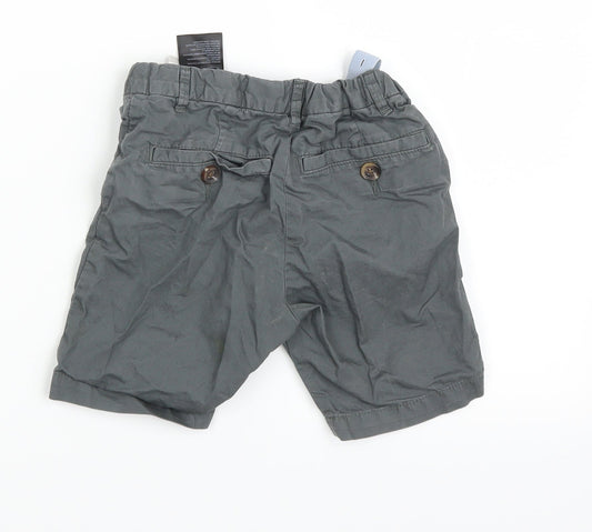 H&M Boys Black Chino Shorts Size 2-3 Years