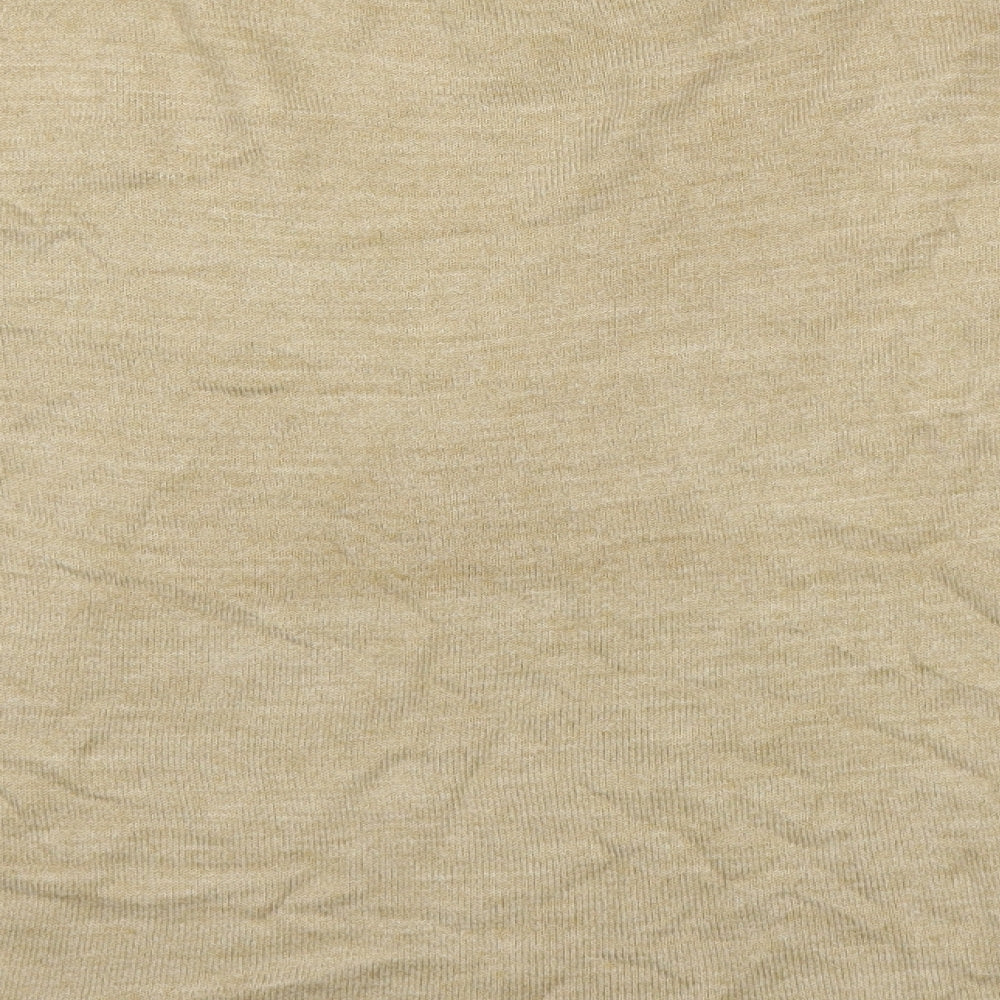 Marks and Spencer Womens Beige Pullover Jumper Size 14
