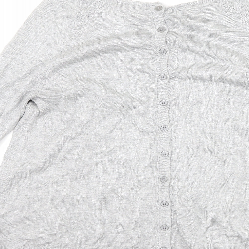 Marks and Spencer Womens Grey Pullover Jumper Size 12