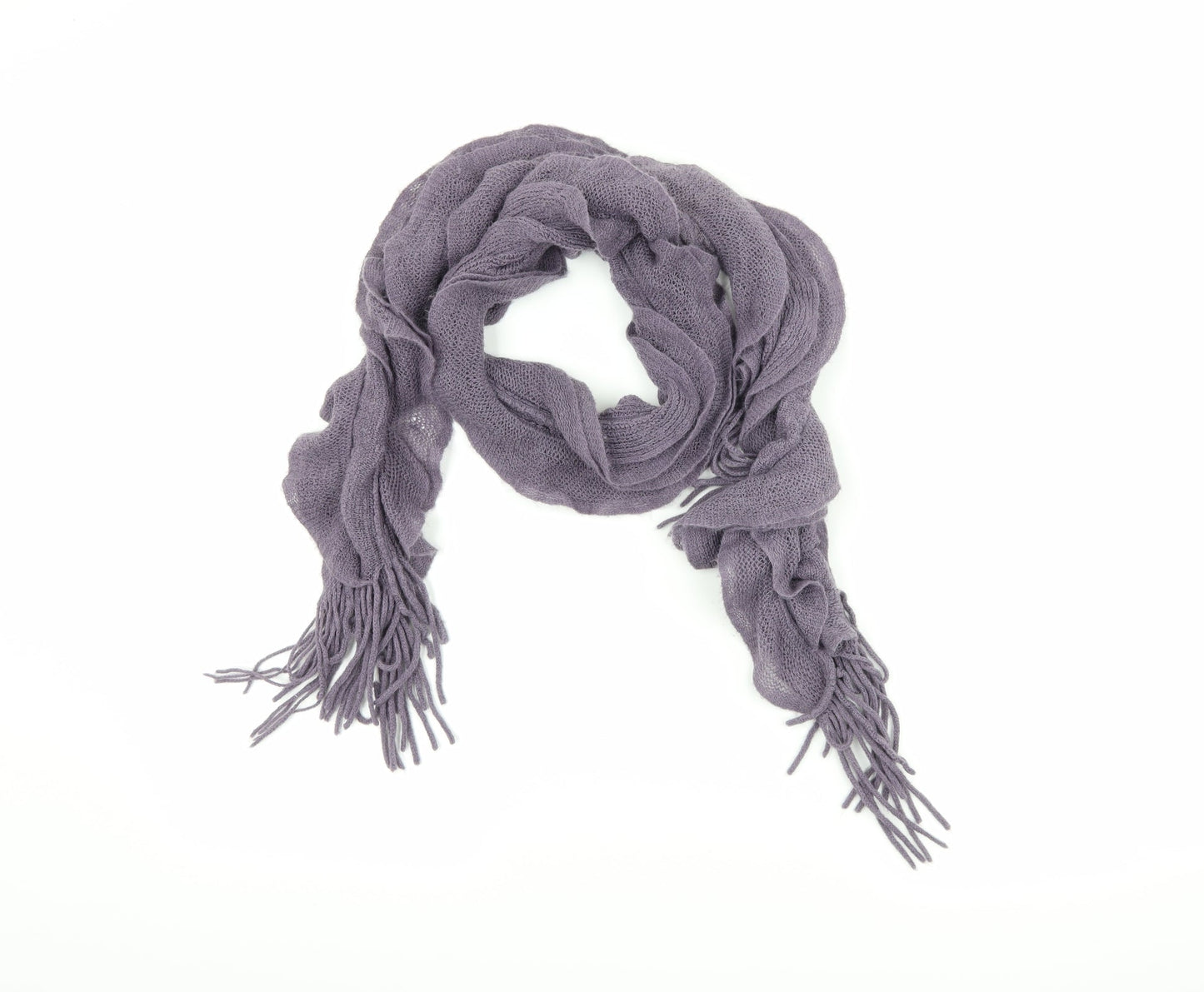 Preworn Womens Purple Scarf