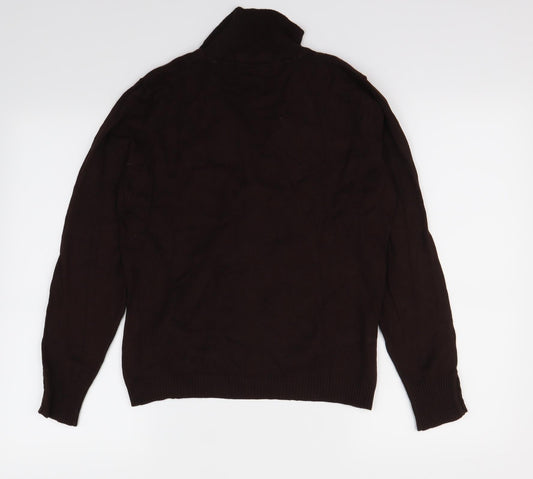 Robert Sarto Womens Brown Pullover Jumper Size 12
