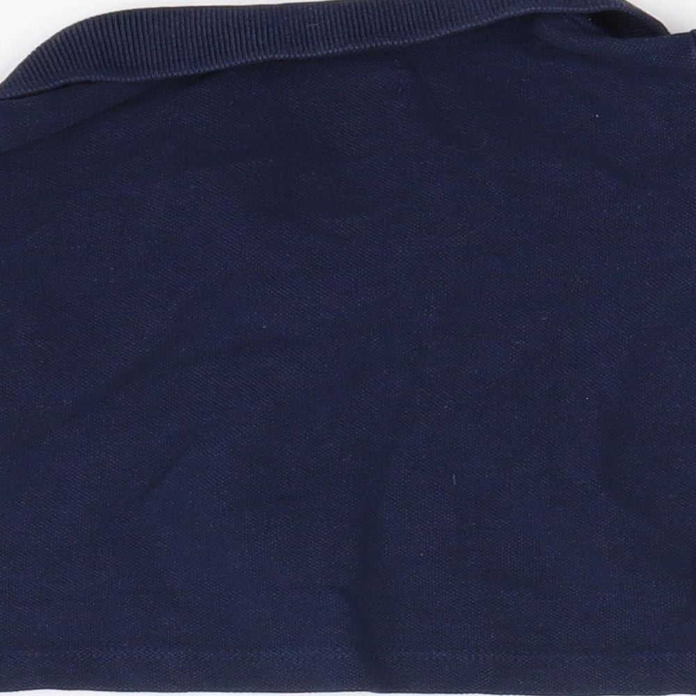 Brand and care label for Zara Baby Blue Pullover Polo, size 3-6, Months