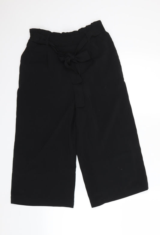 New Look Womens Black Dress Pants Trousers Size 8 L26 in